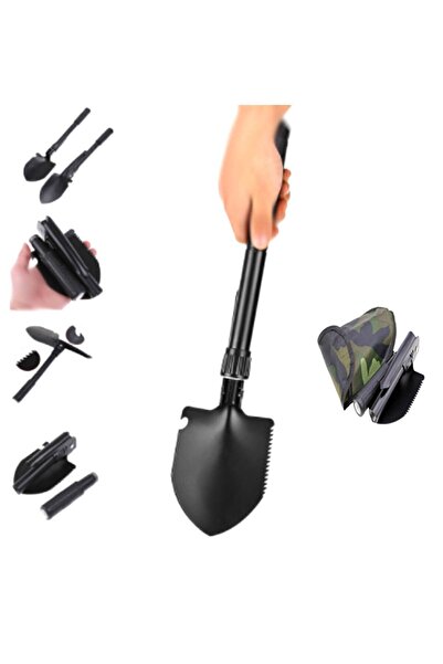 Kinsmirat Çok Amaçlı Katlanabilir Kürek AE-32696011868