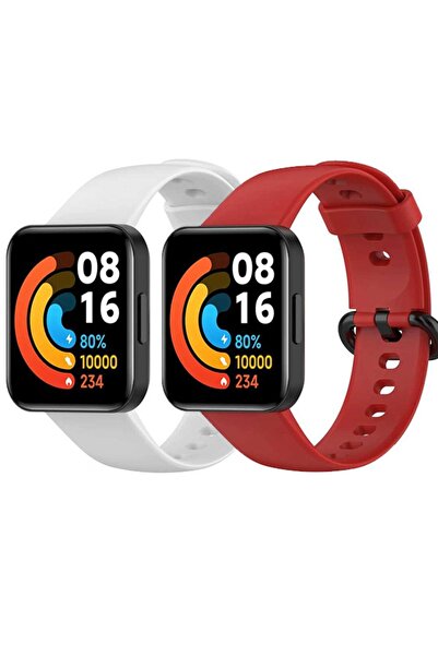 Nezih Case Xiaomi Redmi Watch 2 Lite Uyumlu Yumuşak Akıllı Saat Silikon Kordo...