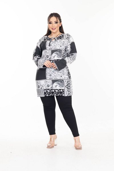 mervemoda Summer Viscose Women's Tunic - Woven
