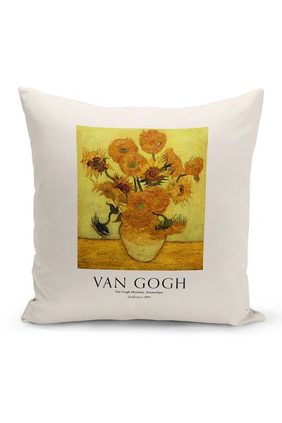 Bertille Home Art Series Double Sided Digital Printed Throw Pillow Case (Art Cushion Cover)