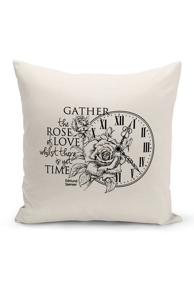 Bertille Home Σειρά Minimalist Digital Printed Κάλυμμα μαξιλαριού διπλής όψης