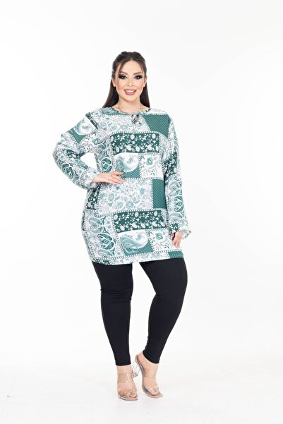 mervemoda Summer Viscose Women's Tunic - Woven