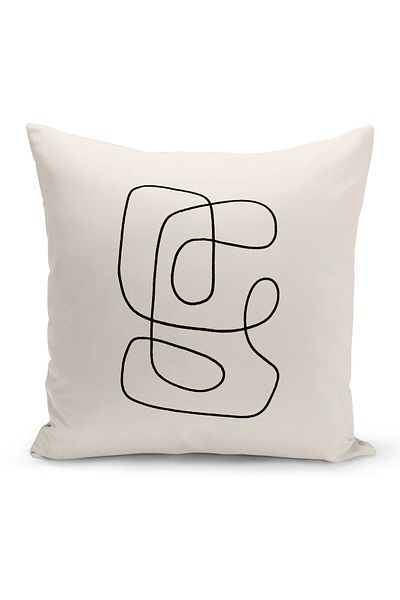 Bertille Home Art Series Double Sided Digital Printed Throw Pillow Case (Art Cushion Cover)