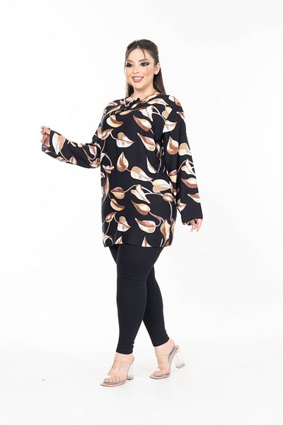 mervemoda Summer Viscose Women's Tunic - Woven
