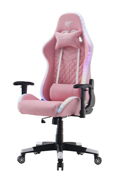 Havit Gamenote Gc927 Profesyonel Gaming Rgb Oyuncu Koltuğu PEMBE