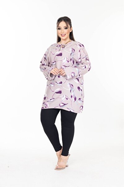 mervemoda Summer Viscose Women's Tunic - Woven