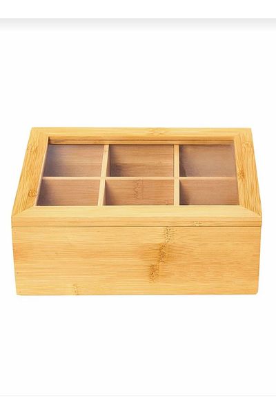 Sele Home MİEN Bamboo Multifunctional Storage Box