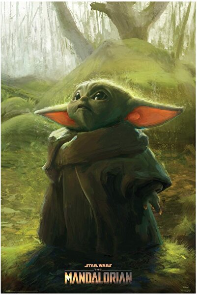 GRUPO ERIK STAR WARS THE MANDALORIAN CHILD ART MAXI POSTER
