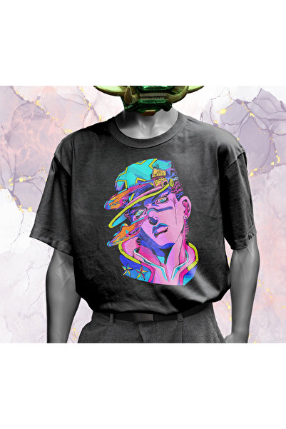 Jojo's Bizarre Adventure (Jojo No Kimyou Na Bouken) - Jotaro'nun Sonu - Oversize Tişört
