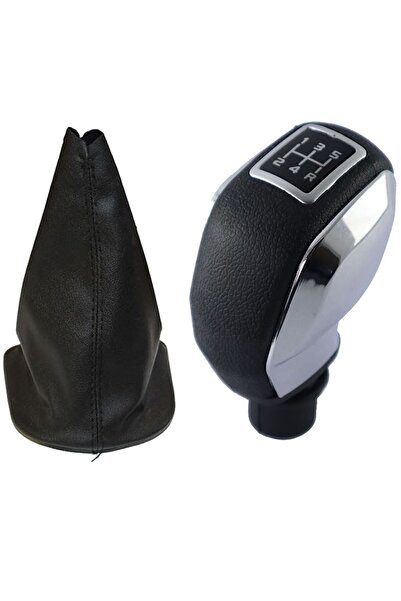 arotomarket بيجو 307 5 سرعات جير + مجموعة مقبض مع غطاء مطلي بالنيكل