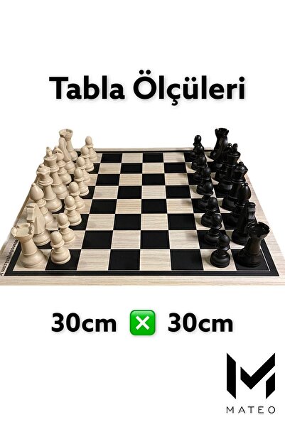 MATEO Ahşap Satranç Takımı