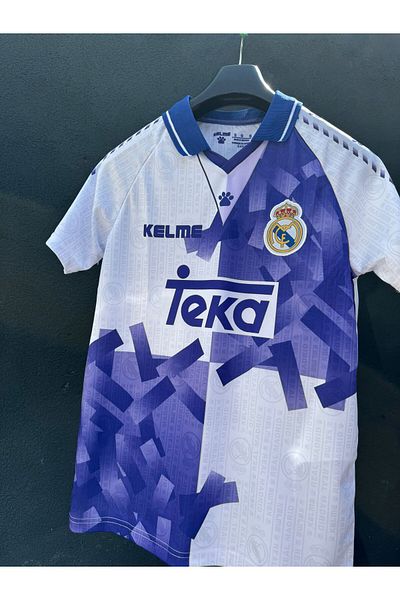 Legent Lady ريال مدريد 1996/1997 راؤول ريترو جيرسي - سويت شيرت