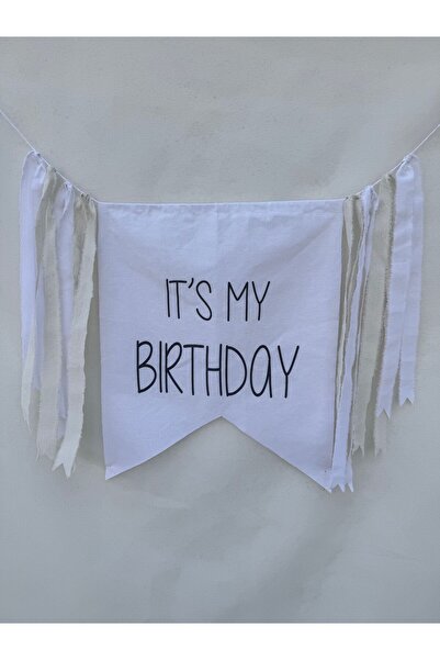 Kukuletaparty Çocuk Doğum Günü Mini Banner / Its my birthday banner