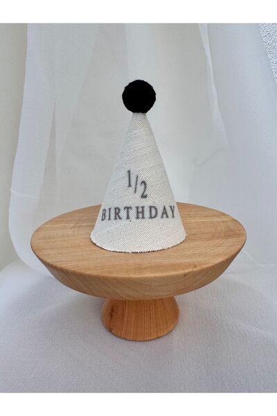 Kukuletaparty Yarım Yaş 1/2 Doğum Günü Kukuleta Şapka