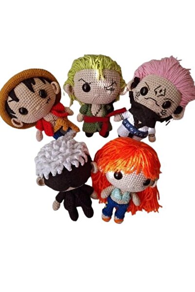 OYUNCAKPARK Anime Karakterler Takımı Amigurumi Organik Oyuncak