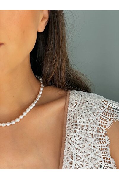 dalya atelier Doğal İnci Kolye