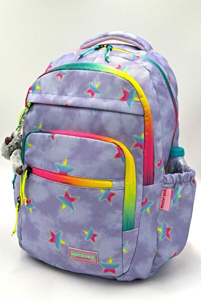 Bevitton Lilac Light Water Resistant School Backpack - 3700