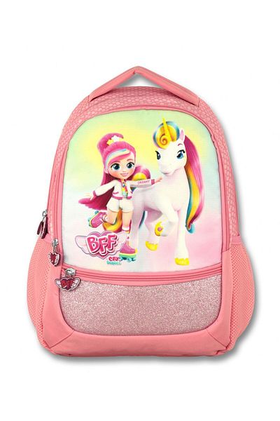 ÜMİT ÇANTA Rainbow Patterned Cry Babies Primary School Backpack and Lunchbox Set