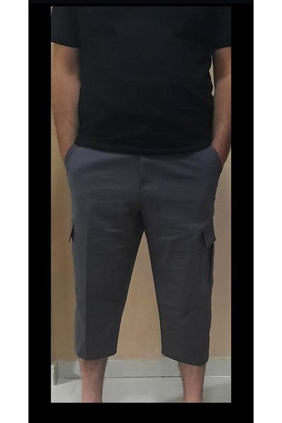 Tekstilfuarı Linen Men's Cargo Capri