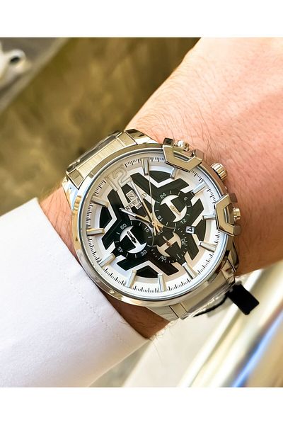 Reward brand Men's wrist watch with waterproof bracelet gift