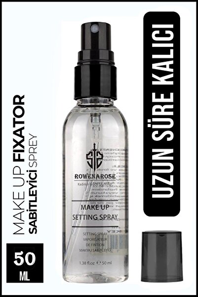 ROWENAROSE Ferahlatıcı ve Nemlendirici Makyaj Sabitleme Spreyi - Make-Up Fix ...