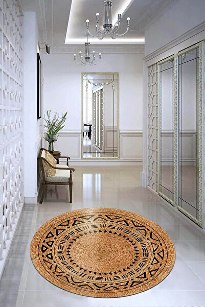 DEKOMOD Dekoratif Dijital Baskılı Kaymaz Taban Modern Dokunuşlar Makinada Yık...