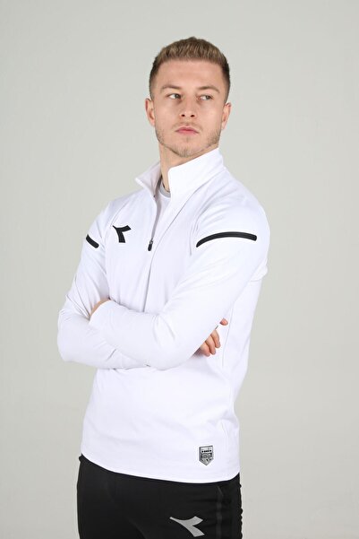 Diadora Alto Training αθλητική φόρμα μονόχρωμη λευκή