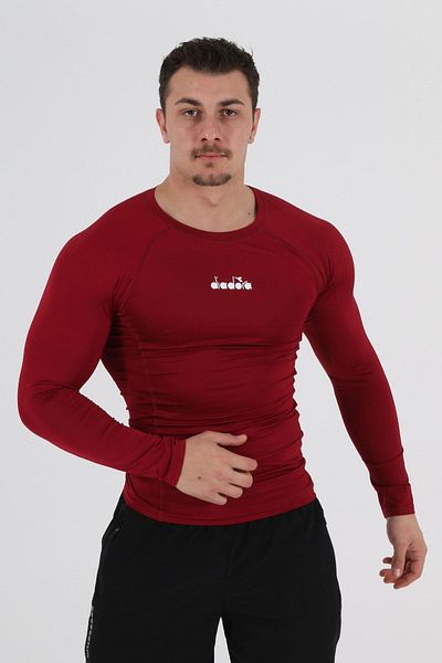 Diadora Бельо с дълъг ръкав Pro, червено