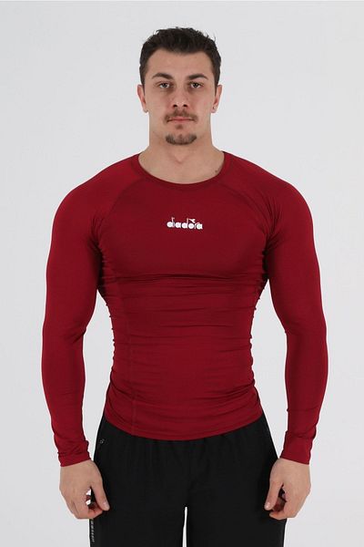 Diadora Бельо с дълъг ръкав Pro, червено