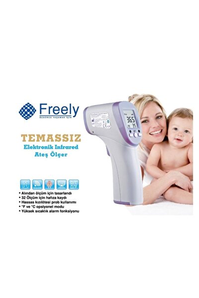 Freely Ft3010 Kızılötesi Temassız Alından Ateş Ölçer