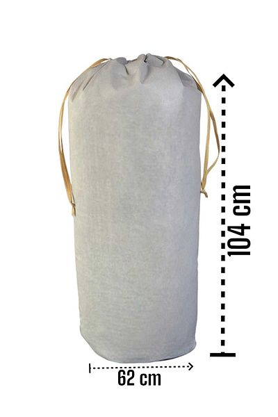 Balkan Room XXLarge 104x62 cm Gray Drawstring Bag - Carrying Bag and Quilt Pillow Storage Bag