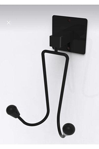 Genel Markalar Yapışkanlı Bornoz Askısı 2 Li Banyo Askısı Çatal Askı 2 li Ask...