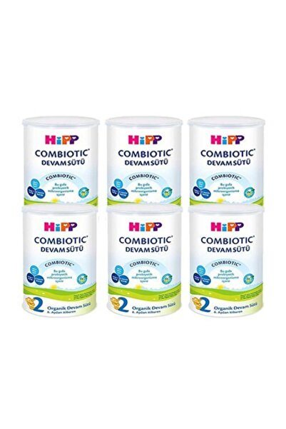 Hipp 350 Gr 2 Numara Organik Combiotic Bebek Devam Sütü 6 Lı Paket