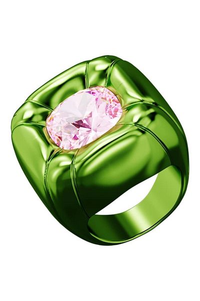 Swarovski green ring top