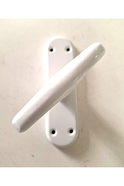 Gama İtalyan Ahşap Pencere Kolu-Mandal Sapı-Metalik Beyaz (4Takım)+Vida Hediyeli