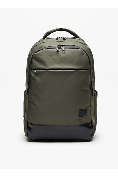 LBL by Shoexpress Solid Backpack with Adjustable Shoulder Straps