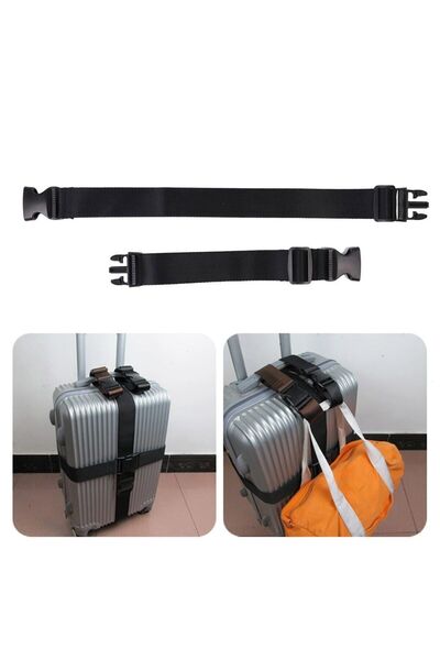 BALP 4 Plum Colored Luggage Suitcase Safety Belts - Width 4cm