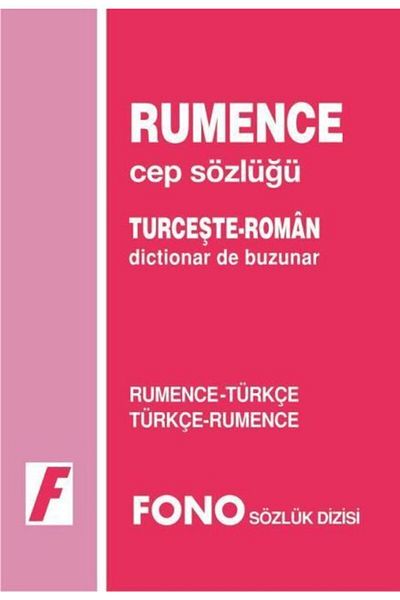Fono Yayınları Romanian Turkish - Turkish Romanian Pocket Dictionary