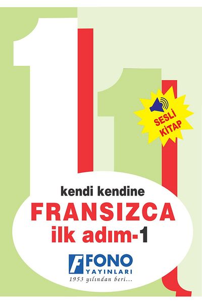 Fono Yayınları Self-Taught French First Step 1 (With Voice)