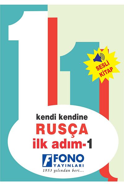 Fono Yayınları Self-Taught Russian First Step 1 (With Voice)