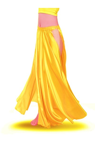 Kaftan Collection Fusta galbenă de dans oriental