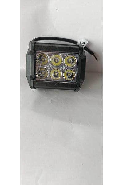 YENİLZD Off Road Sis Gündüz Farı 18W 6LED Lambası Projektör Beyaz Işık SİS LEDİ