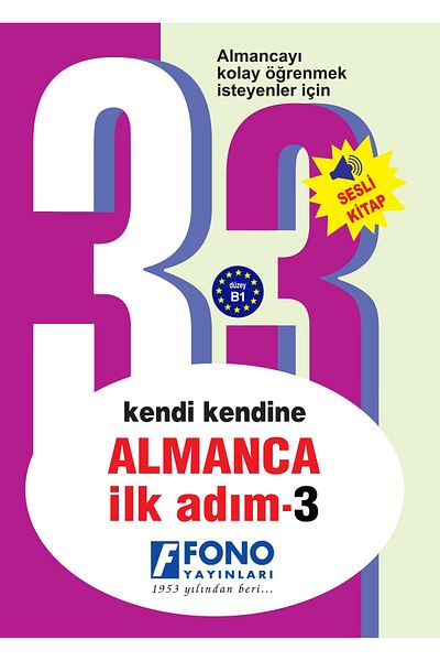 Fono Yayınları Self German First Step 3