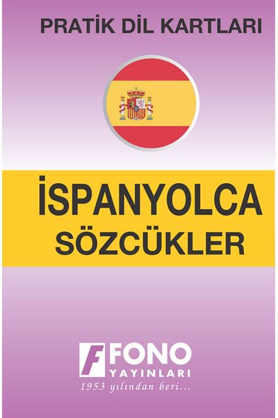 Fono Yayınları Practical Spanish Vocabulary Cards