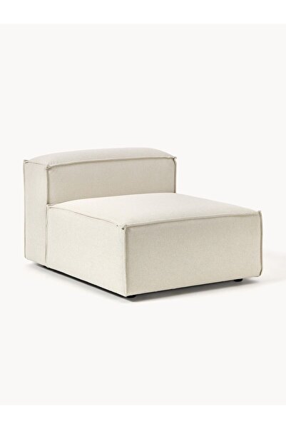 DREAM GARDEN Erduran Mobilya Angelo Orta Modül Modüler Koltuk Keten Kumaş Beyaz