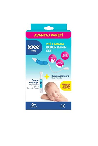 Wee Baby Burun Aspiratörü ve Serum Fizyolojik Bakım Seti