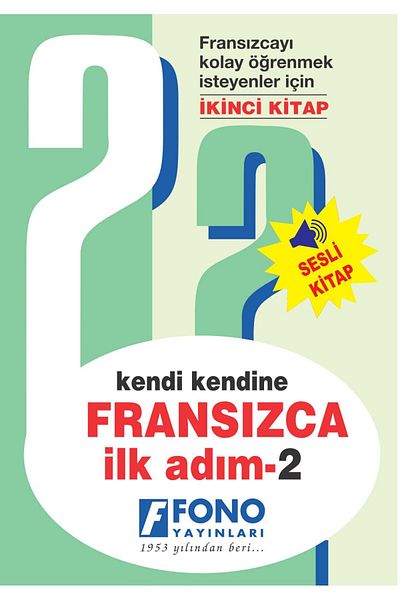 Fono Yayınları Self-Taught French First Step 2 (With Voice)