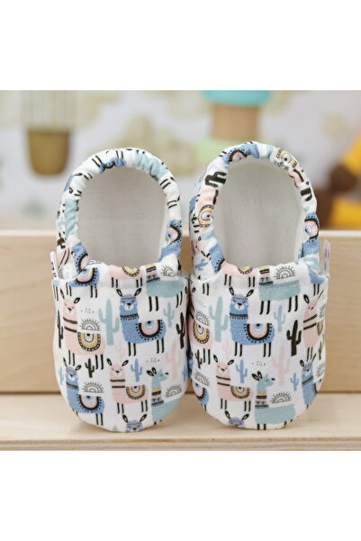 Ella Bonna Non-Slip Sole Lama Baby Booties, Home Boots Slippers Nursery Shoes Slippers