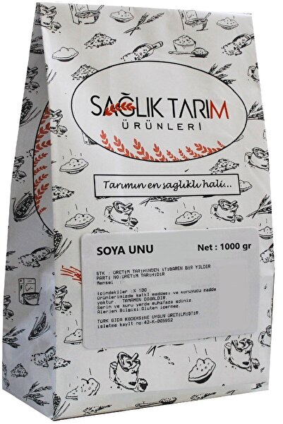 SAĞLIK TARIM ÜRÜNLERİ Soya Unu 1 Kg