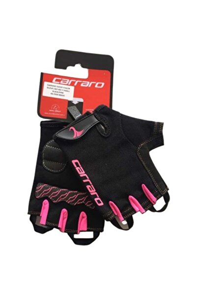 Carraro Kısa Parmak Siyah Eldiven Cro-004 F- Medium